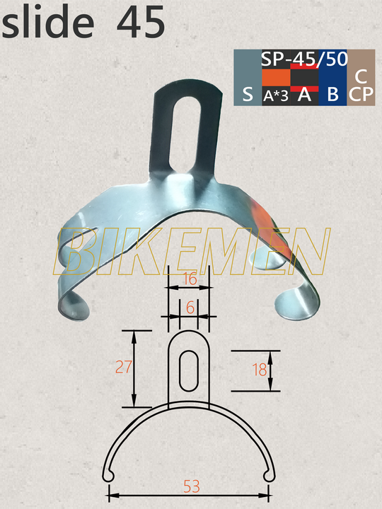 SLIDE HANGER 45